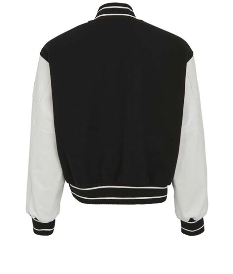 givenchy letterman|Givenchy 4G Wool Knit Varsity Jacket .